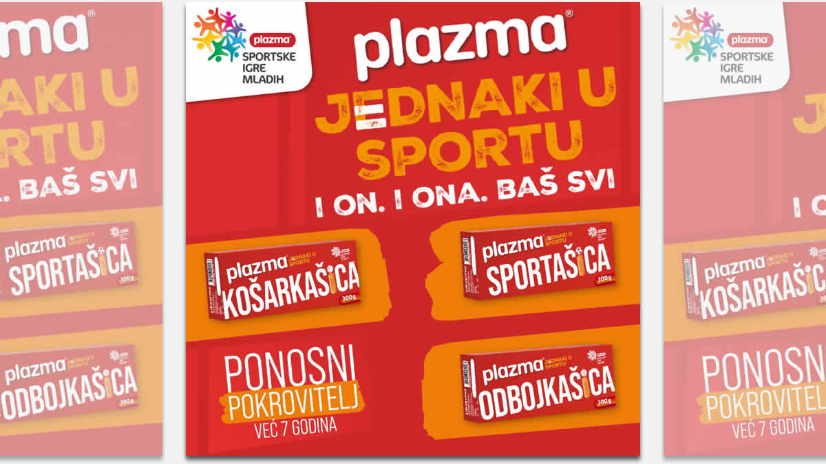 plazma keks | kampanja "jednaki u sportu" | 2024.