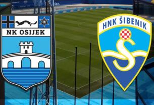 osijek - šibenik | hrvatska nogometna liga