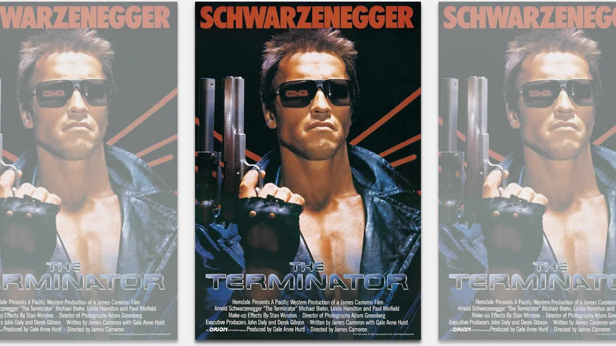 the terminator | arnold schwarzenegger | 1984.