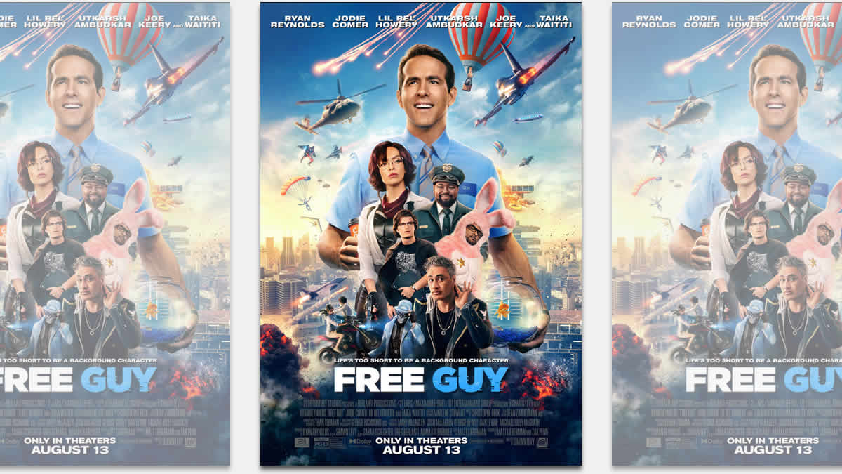 free guy | ryan reynolds | 2021.