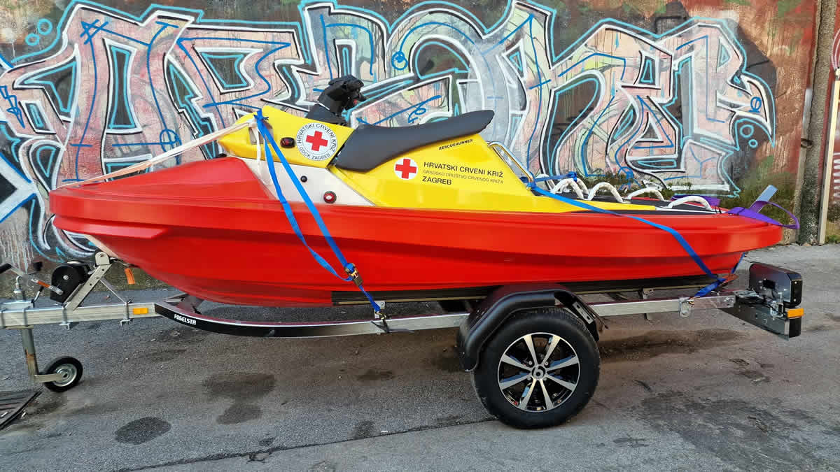 crveni križ zagreb | jet ski rescue runner | 2024.