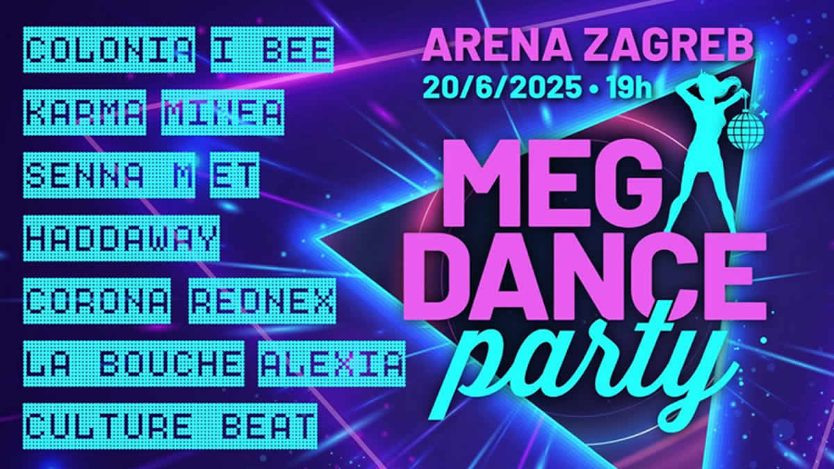 megadance party 2025 | arena zagreb