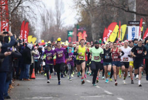 zagreb advent run 2024 | početak utrke