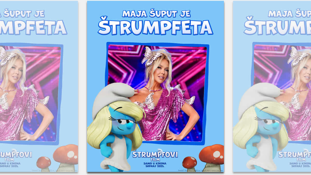 štrumpfovi | smurfs | maja šuput kao štrumpfeta | 2025.