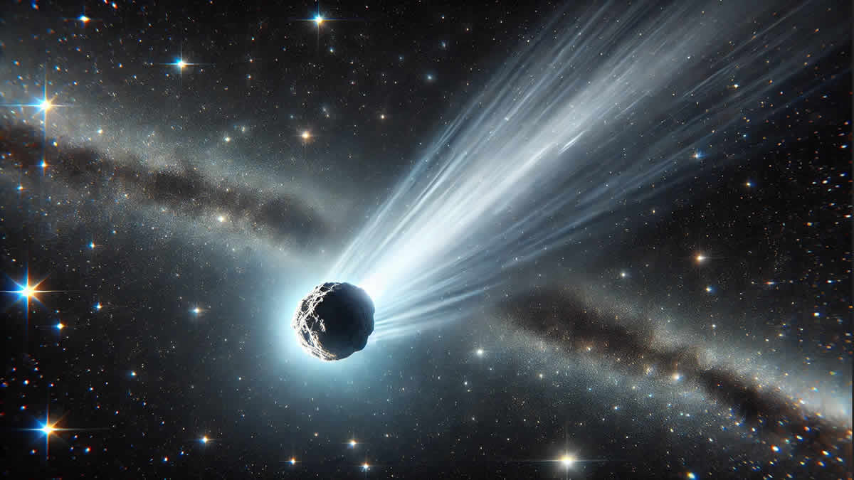 halleyev komet | halley's comet | 2025.