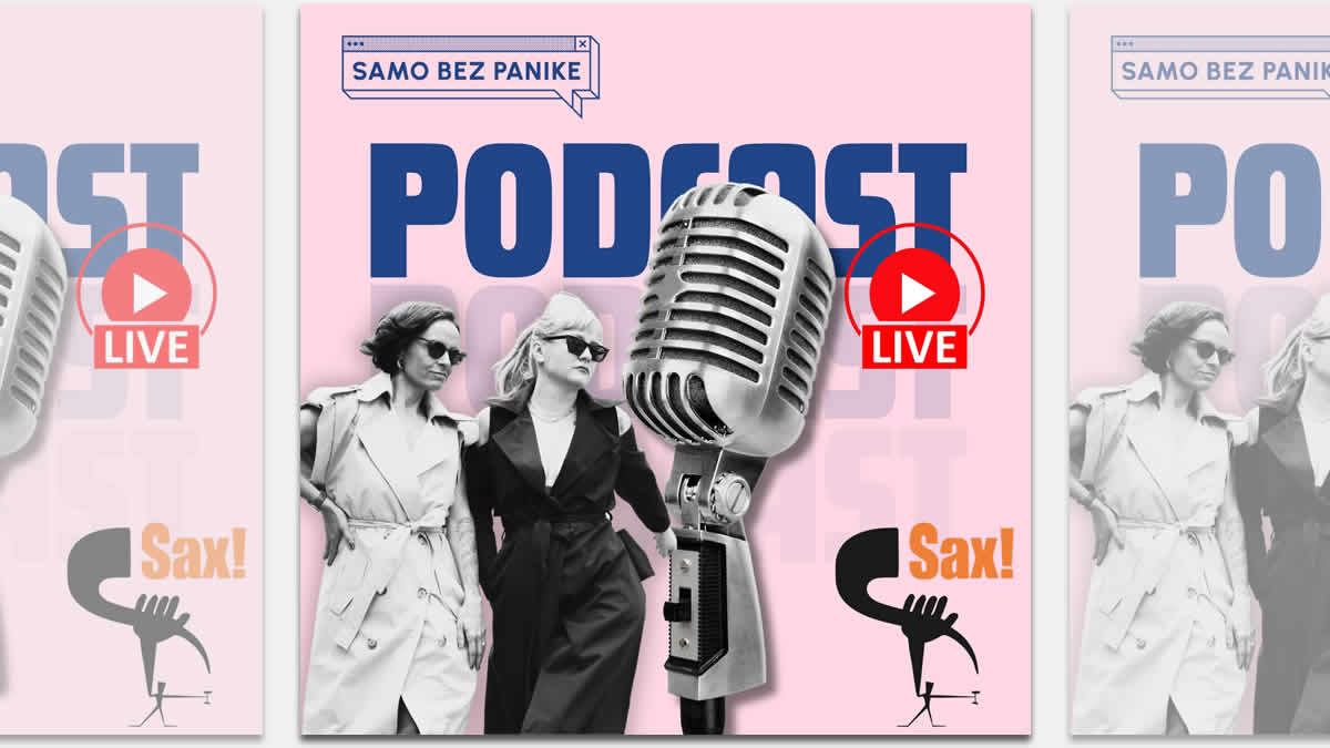 podcast "samo bez panike" | klub sax zagreb | 14.03.2025.